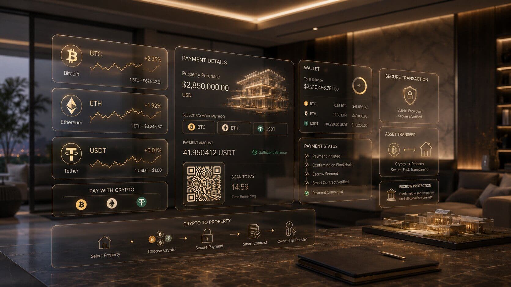 Crypto Property Investment